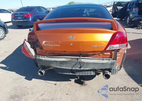 2006 Hyundai Tiburon Gt/Gt Limited/Se z USA, uszkodzony, nr VIN KMHHN65F96U221775